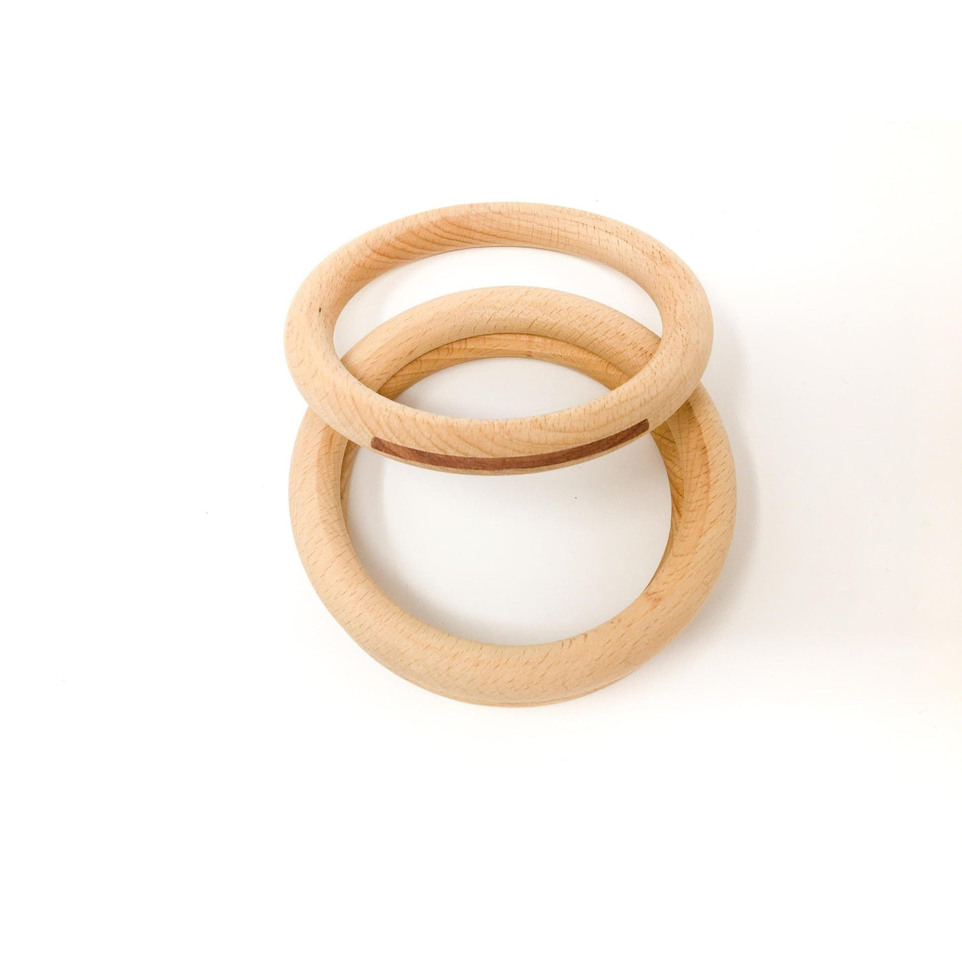 Grapat 13 cm Natural Wooden Rings x 3