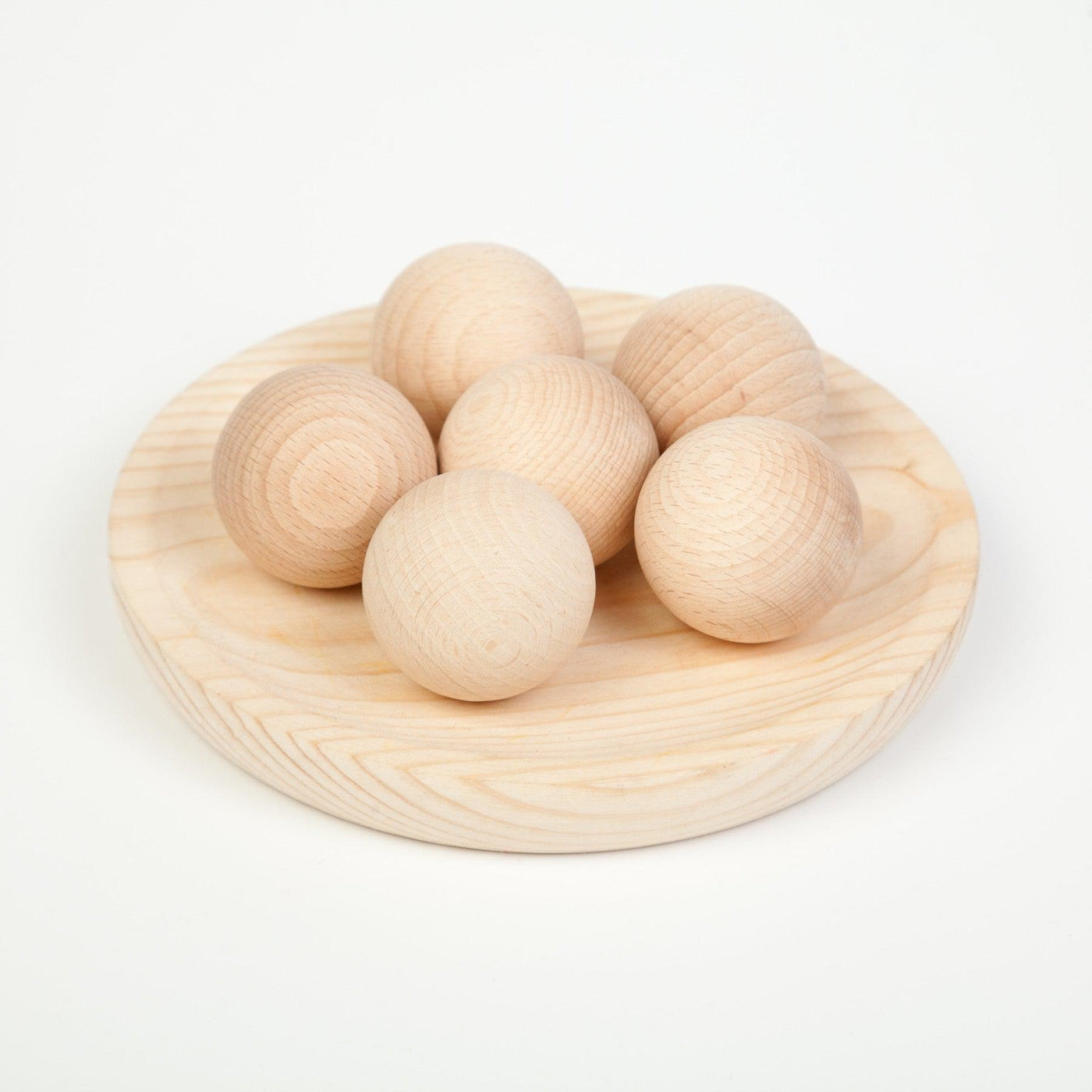 Grapat Natural Wooden Balls x 6