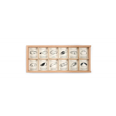 Grapat Wild -12 Wooden Creatures with Sorting Tray