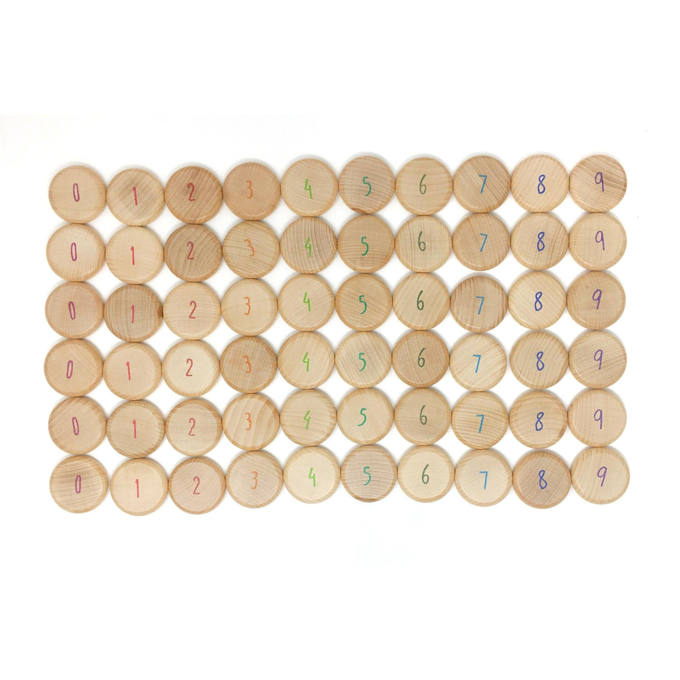 Grapat Wooden Counting Coins