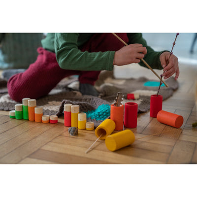 LO (Basic Colors) Wooden Toy Set