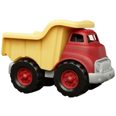 Red and Yellow Dumper Truck Toy