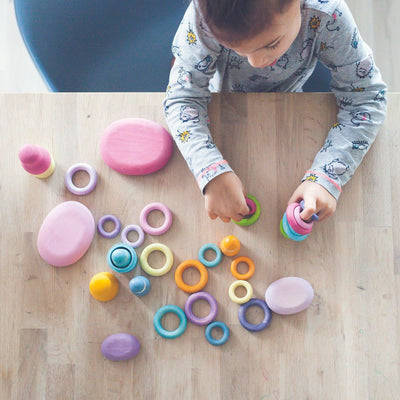 Building Rings Pastel-Grimm's-Yes Bebe