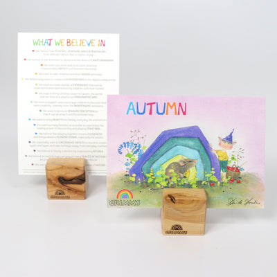 *CONFIRMED* Postcard "Autumn"-Grimm's-Yes Bebe