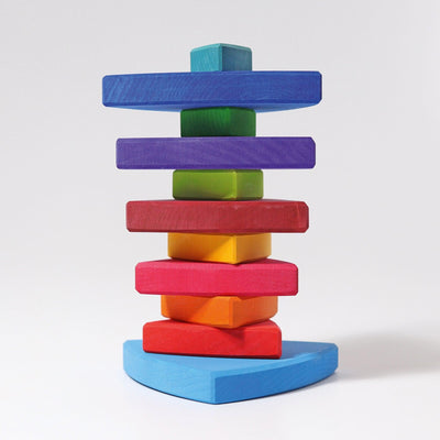 Conical Tower Wankel Stacking Toy-Grimm's-Yes Bebe