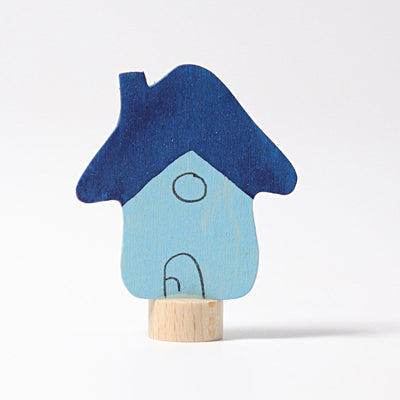 Decorative Figure Blue House-Grimm's-Yes Bebe
