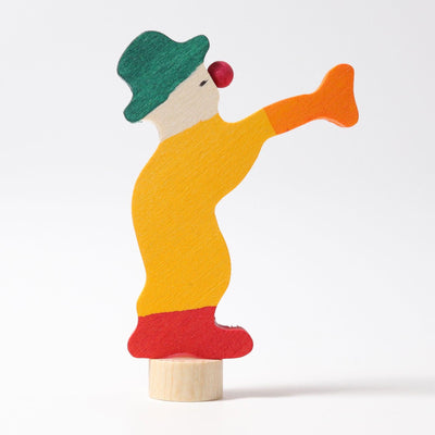 Decorative Figure Clown With Trumpet-Grimm's-Yes Bebe