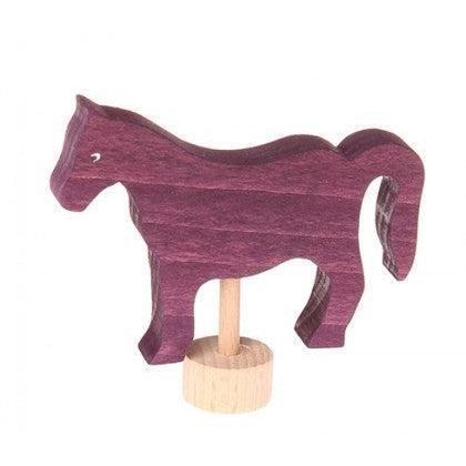 Decorative Figure Red Horse-Grimm's-Yes Bebe