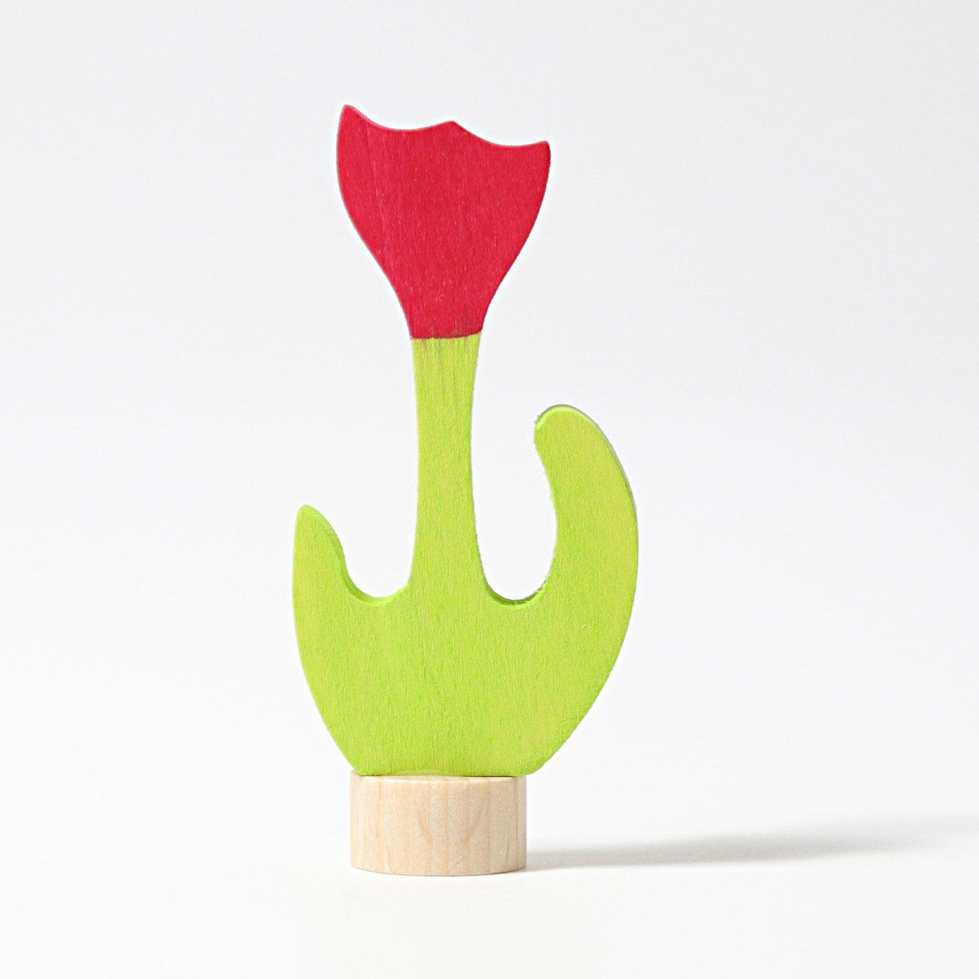 Decorative Figure Red Tulip-Grimm's-Yes Bebe