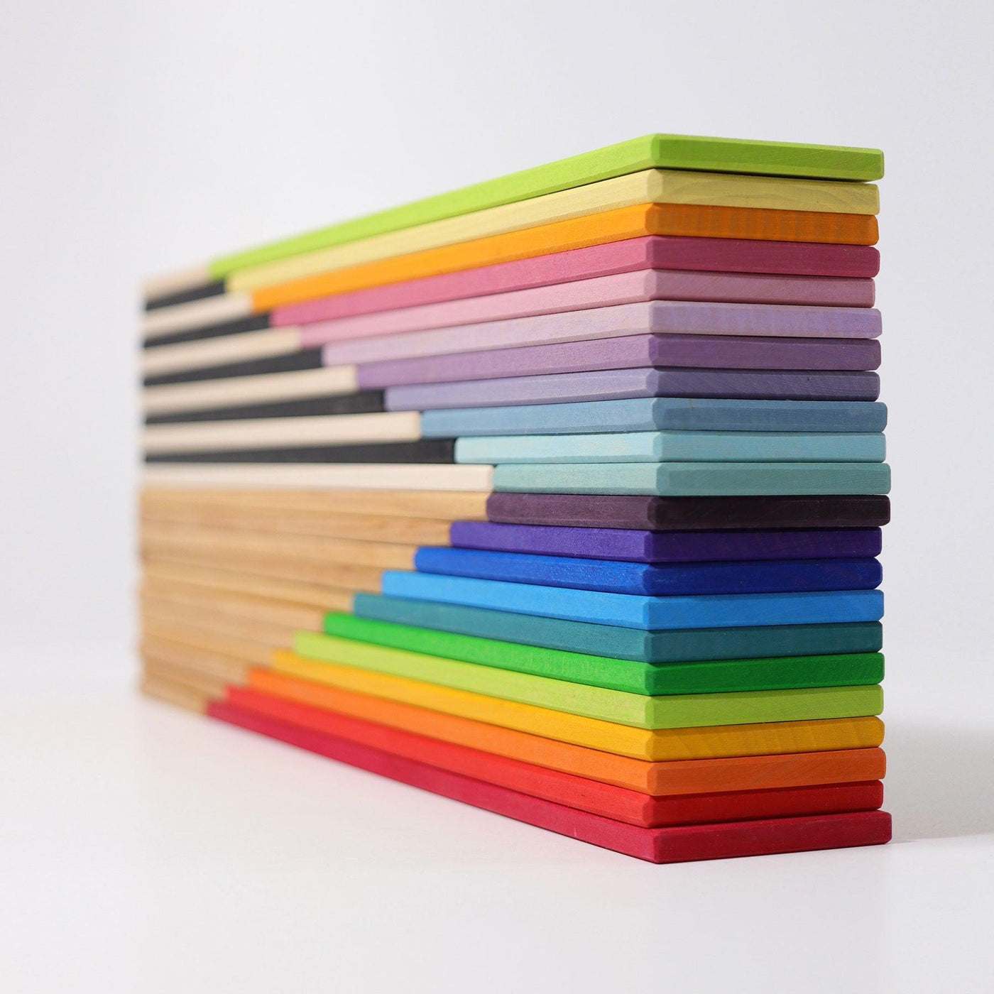 Rainbow Building Boards-Grimm's-Yes Bebe