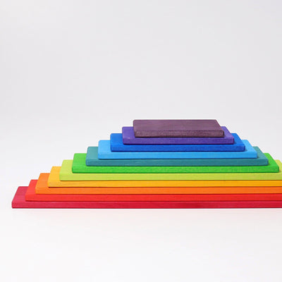 Rainbow Building Boards-Grimm's-Yes Bebe