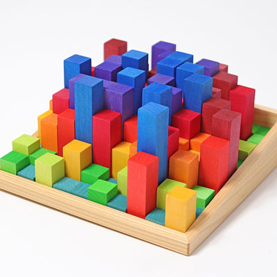 Small Stepped Counting Blocks-Grimm's-Yes Bebe