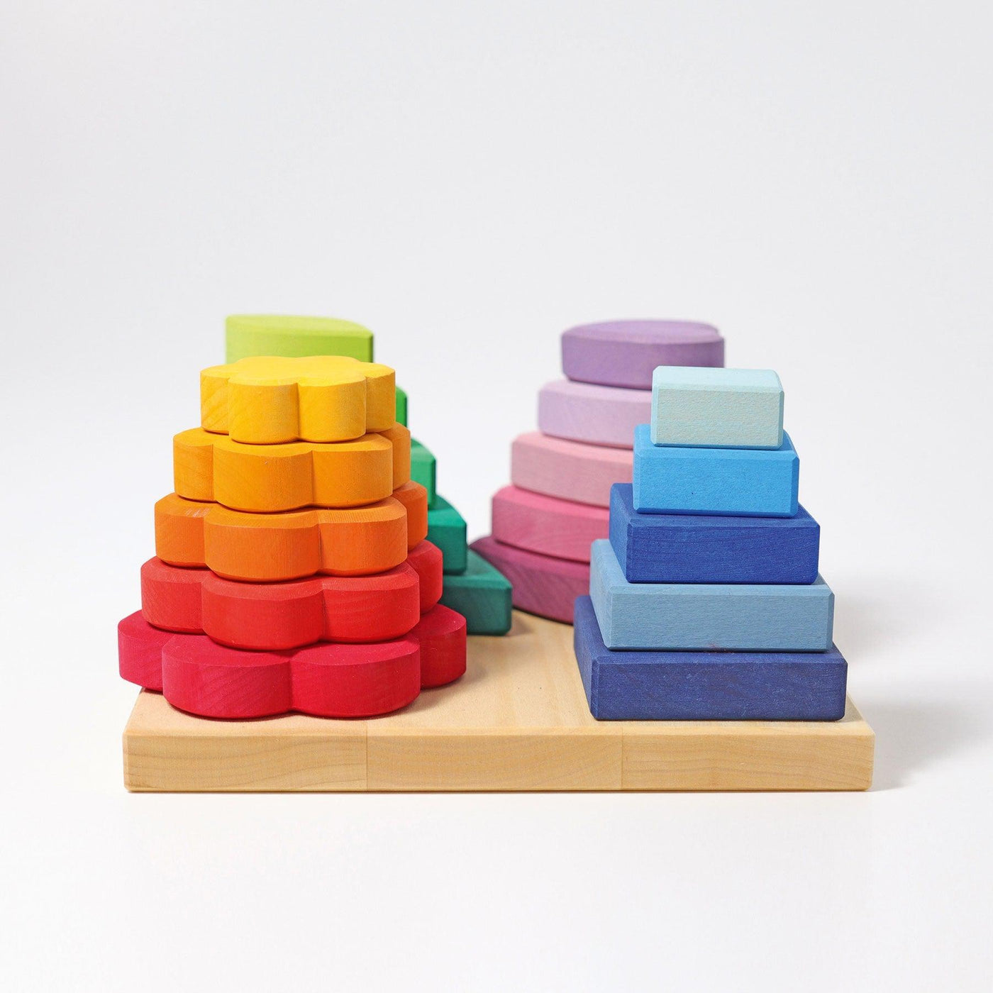 Stacking Game Shapes-Grimm's-Yes Bebe