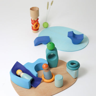 Wooden Small World Play - By the Water-Grimm's-Yes Bebe