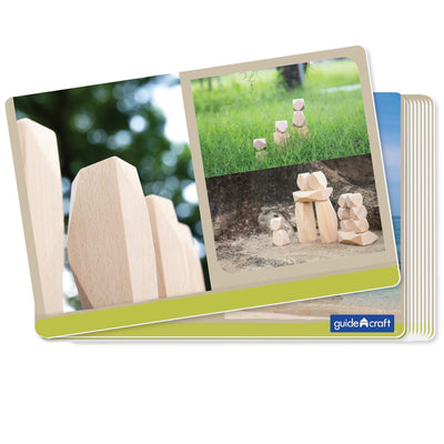 Wooden Stackers Standing Stones by Guidecraft