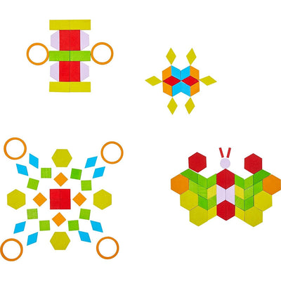 Haba Frobel Arranging Geometric Loose Pieces Game