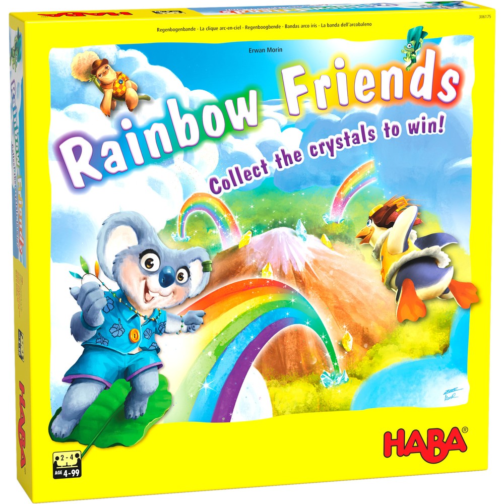 Rainbow Friends: Crystal Collecting Board Game by Haba