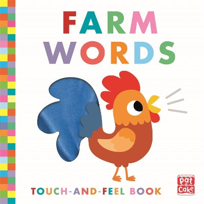 Touch-And-Feel: Farm Words: Board Book