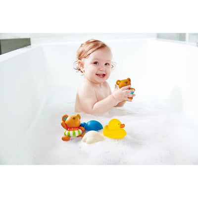 Hape Teddy And Friends Bath Squirts