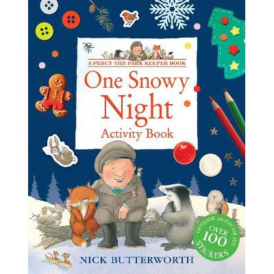 One Snowy Night Activity Book (Percy The Park Keeper)