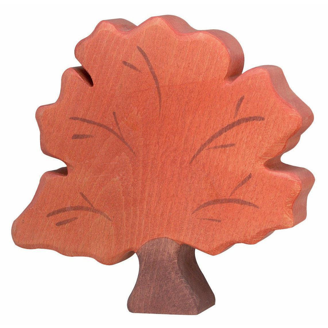 Holztiger Autumn tree Wooden Figure