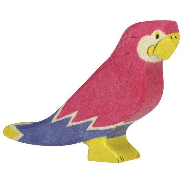 Holztiger Parrot Wooden Figure