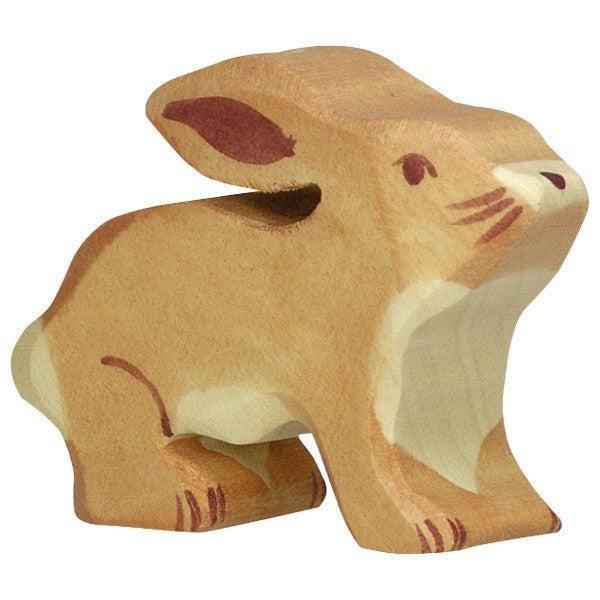 Holztiger Small Hare Wooden Figure