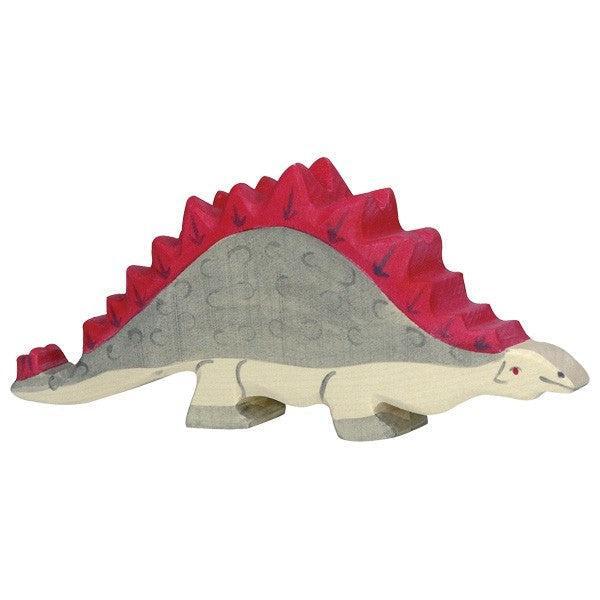 Holztiger Stegosaurus Wooden Figure