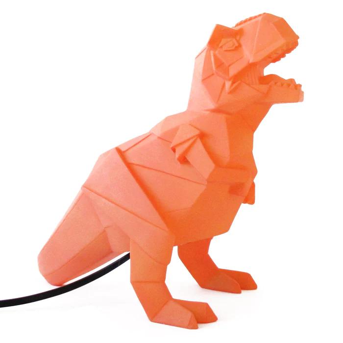 Orange Dinosaur LED Lamp