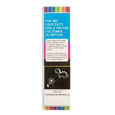 4 Colour Chalkboard Crayon Wrap