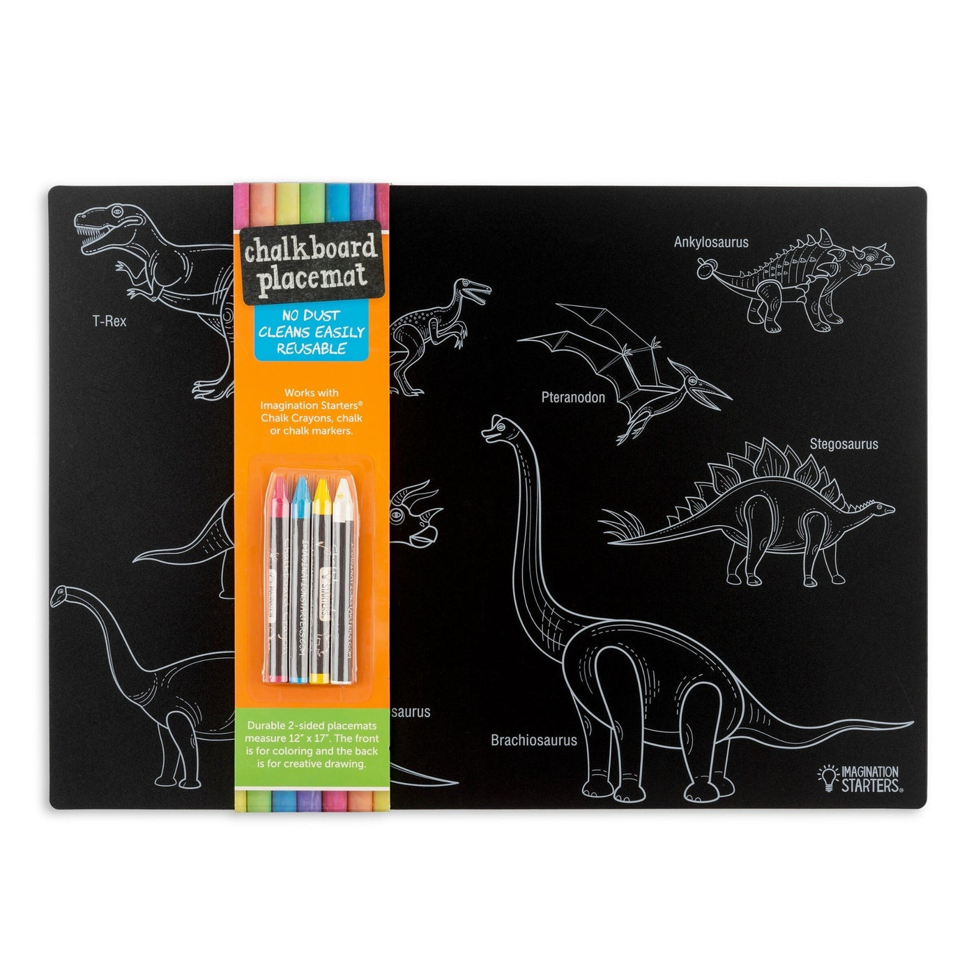 4 Colour Chalkboard Crayon Wrap