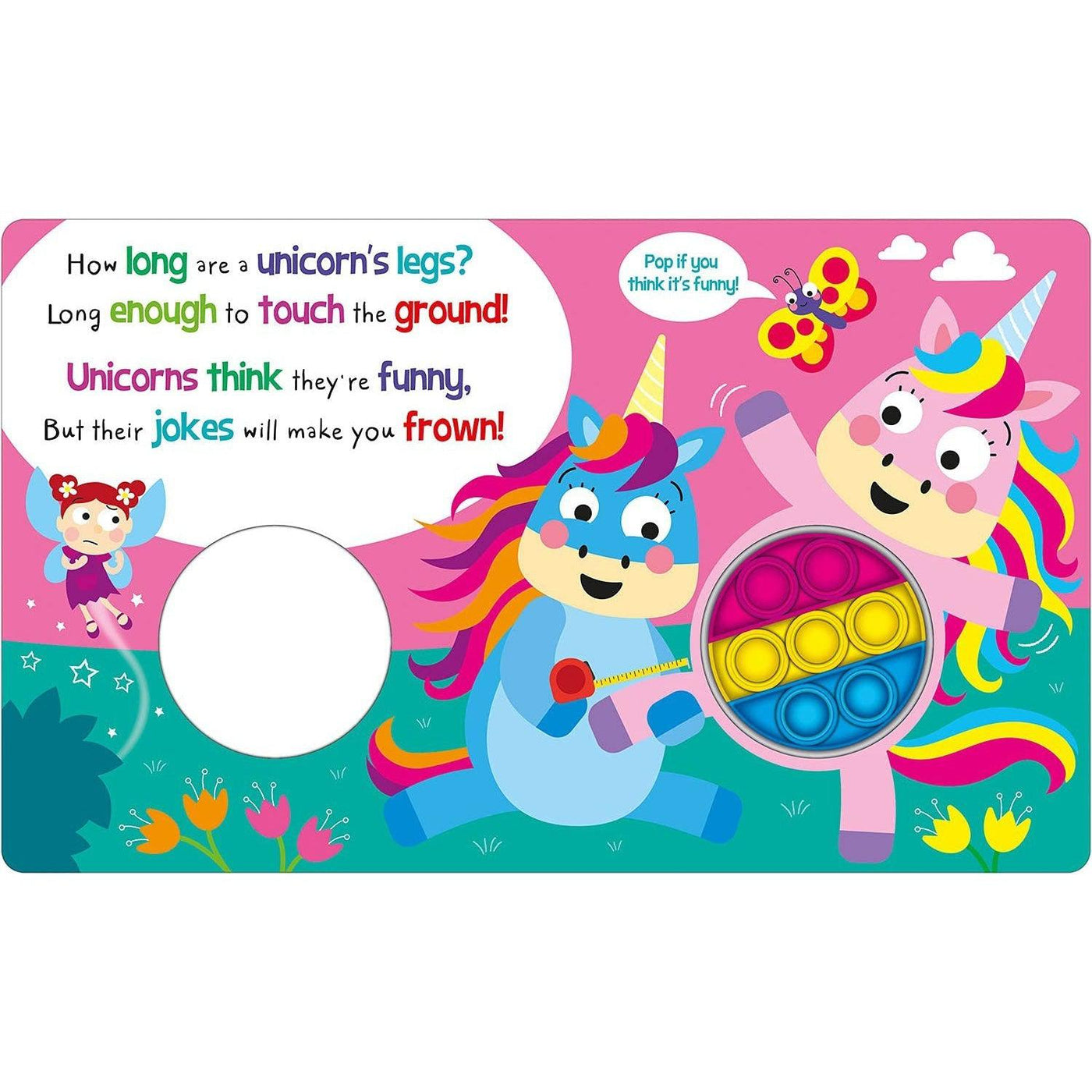 Unicorny Forever! (Push Pop Bubble Books) Board Book - Clare Michelle