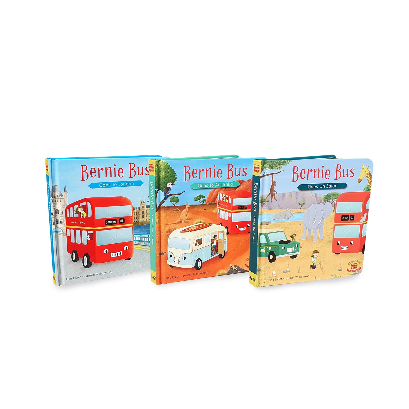 Mini Bernie Bus & Australia Book Bundle-Toy & Book Bundles-Indigo Jamm-Yes Bebe