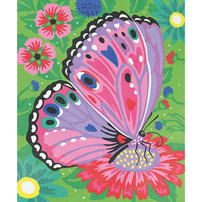 Paint By Numbers - Watercolour Butterflies