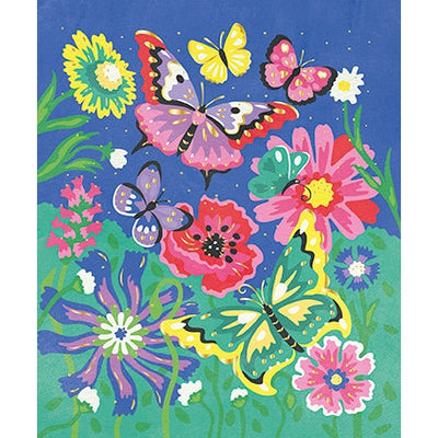 Paint By Numbers - Watercolour Butterflies
