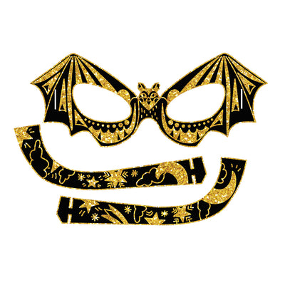 Scratch Art Animal Masks And Glasses
