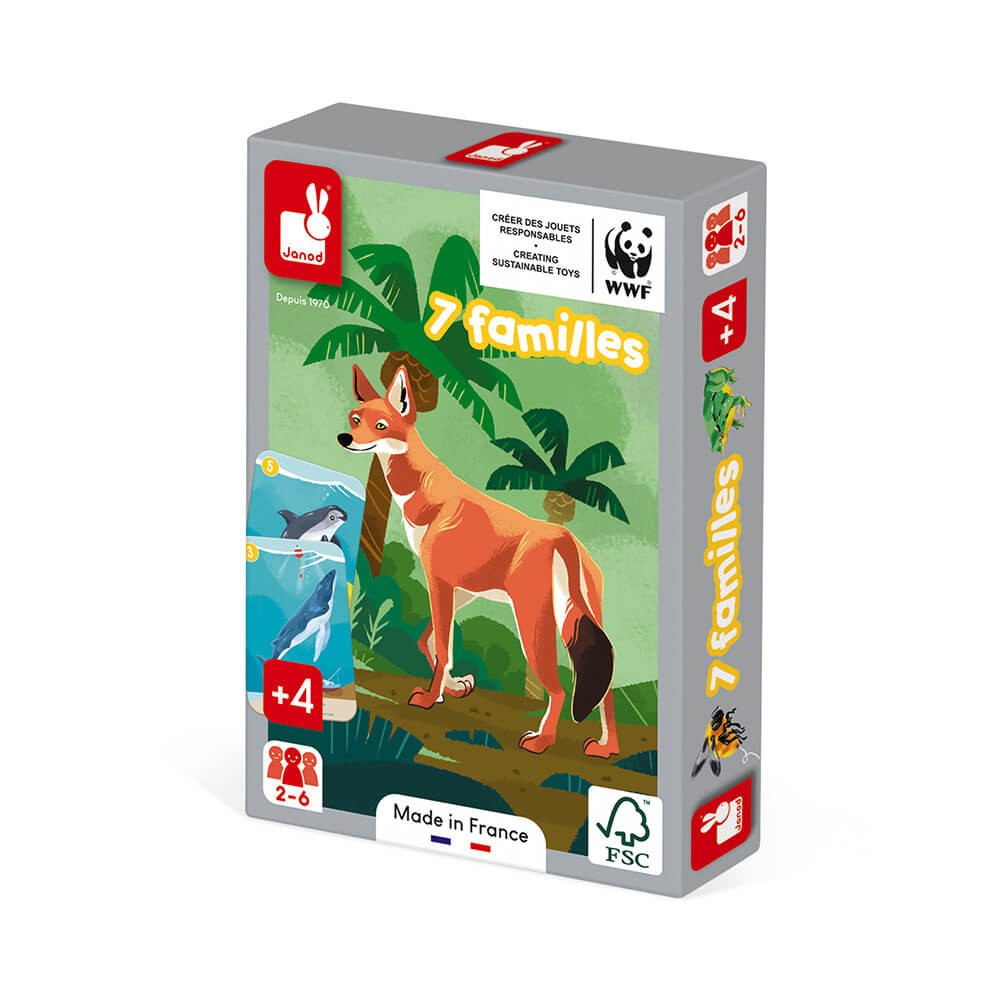 Animal Kingdom Happy Families Card Game - in Partnership with WWF®