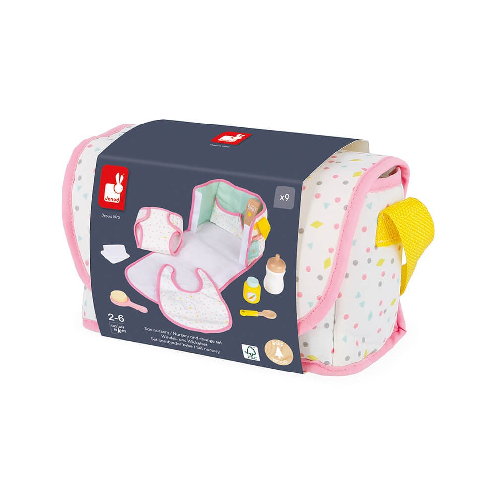 Baby Doll Nursery and Changing Bag Set