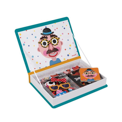 Boy's Crazy Faces Magneti'Book Educational Travel Toy