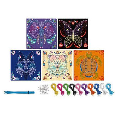 Creative Kit - String Art Animal Pictures Crafting Activity