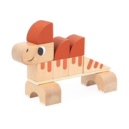 Dino - Cubikosaurus, Dinosaurs To Build-Learning Toys-Janod-Yes Bebe