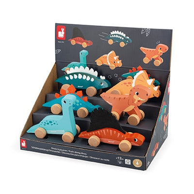 Dino - Push-Along Dinos-Learning Toys-Janod-Yes Bebe