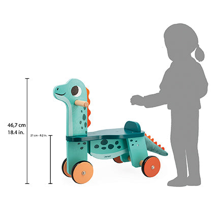Dino - Ride On Dino Portosaurus-Learning Toys-Janod-Yes Bebe