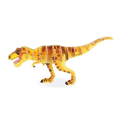 Dino - T-Rex Multidimensional Puzzle-Puzzles - Cardboard-Janod-Yes Bebe