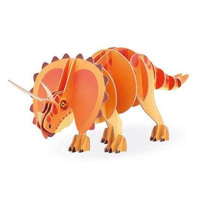 Dino - Triceratops Multidimensional Puzzle-Puzzles - Cardboard-Janod-Yes Bebe