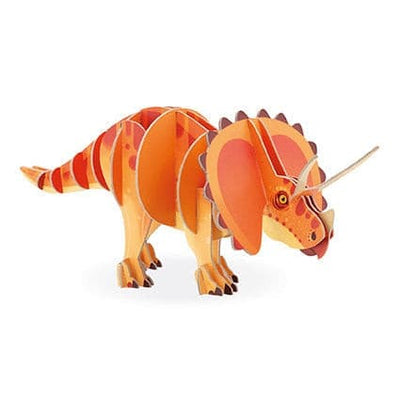 Dino - Triceratops Multidimensional Puzzle-Puzzles - Cardboard-Janod-Yes Bebe