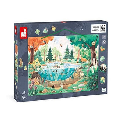 Pond Magnetic Picture Board-Puzzles-Janod-Yes Bebe