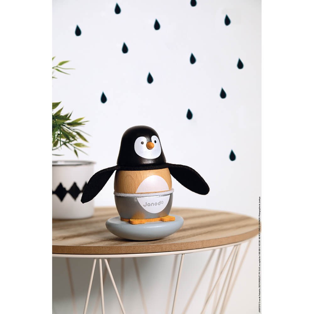 Zigolos Penguin Stacker & Rocker Toddler Toy