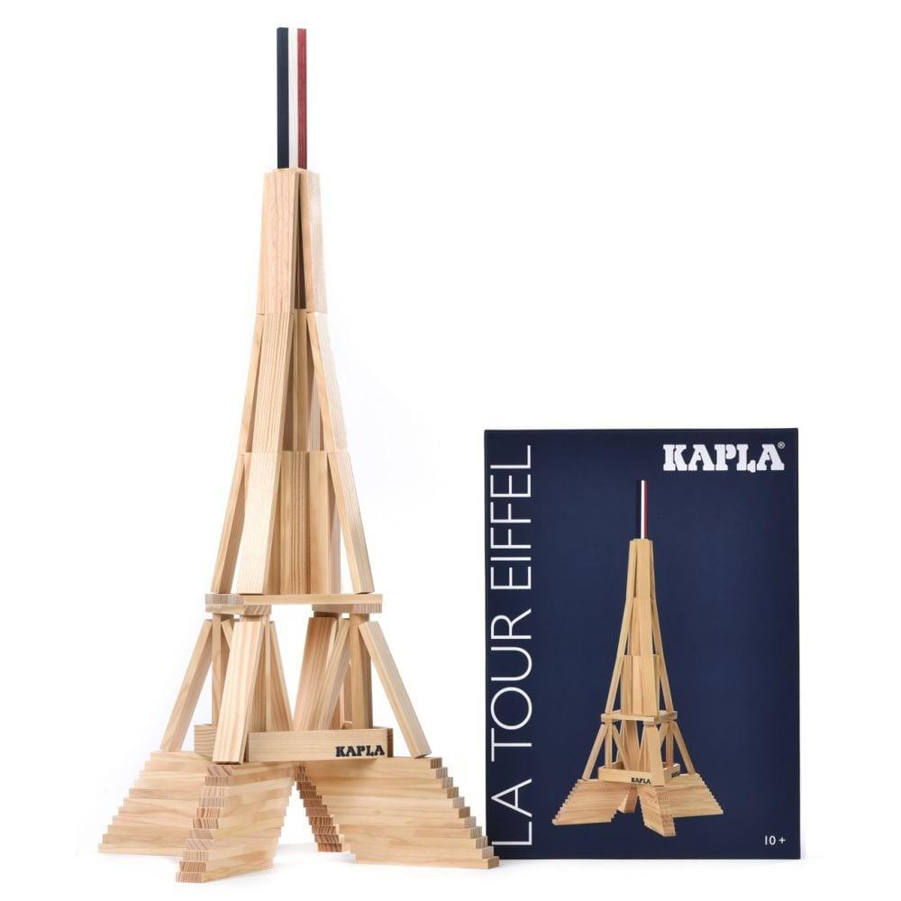 Kapla Eiffel Tower Guided Wooden Block Construction Game