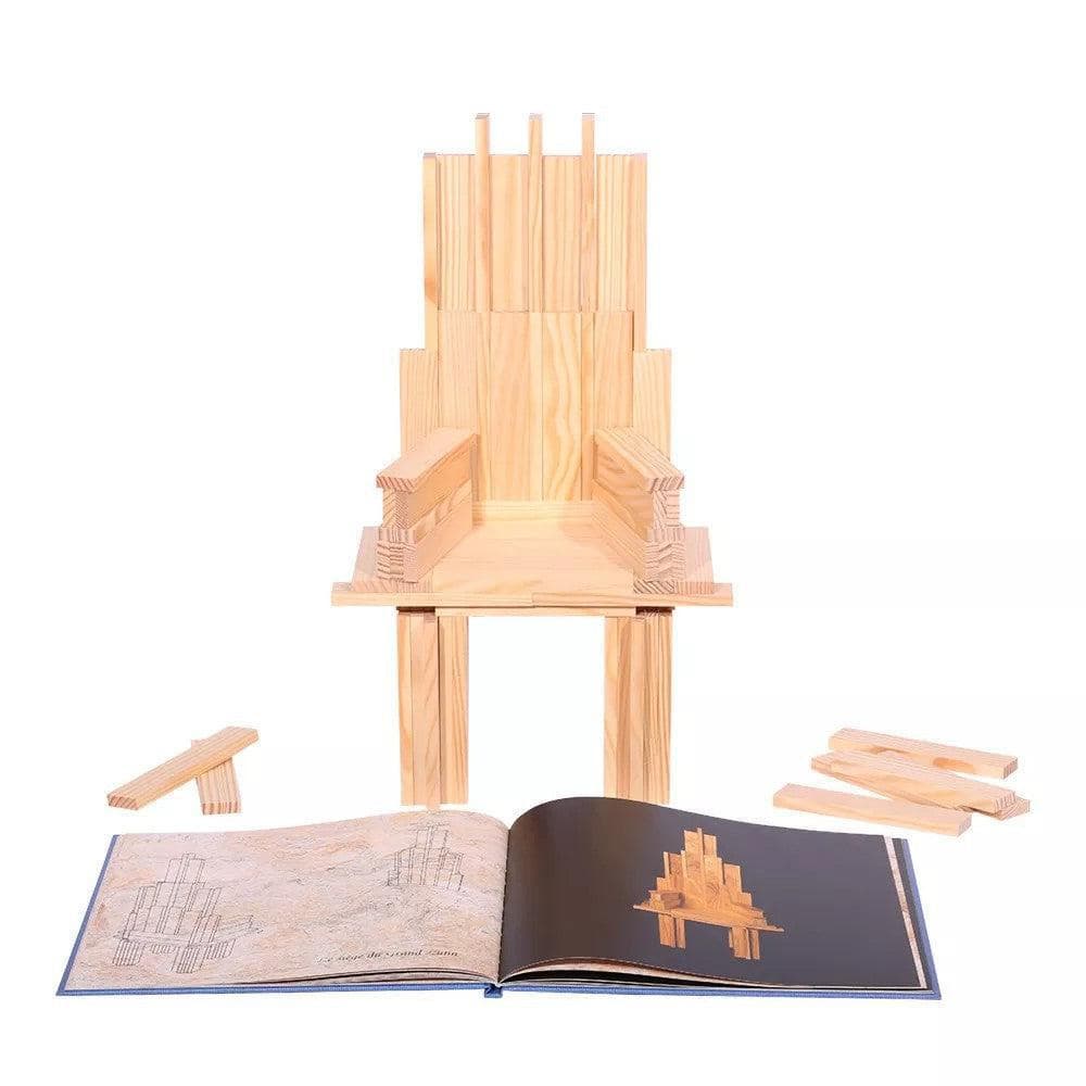 Kapla Wooden Construction Blocks Art Book Number 2 - Established Builders